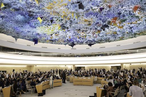 23/05/2025. Mónica García takes up her new post on the Executive Board of the World Health Organisation. Meeting of the World Health Assembl...