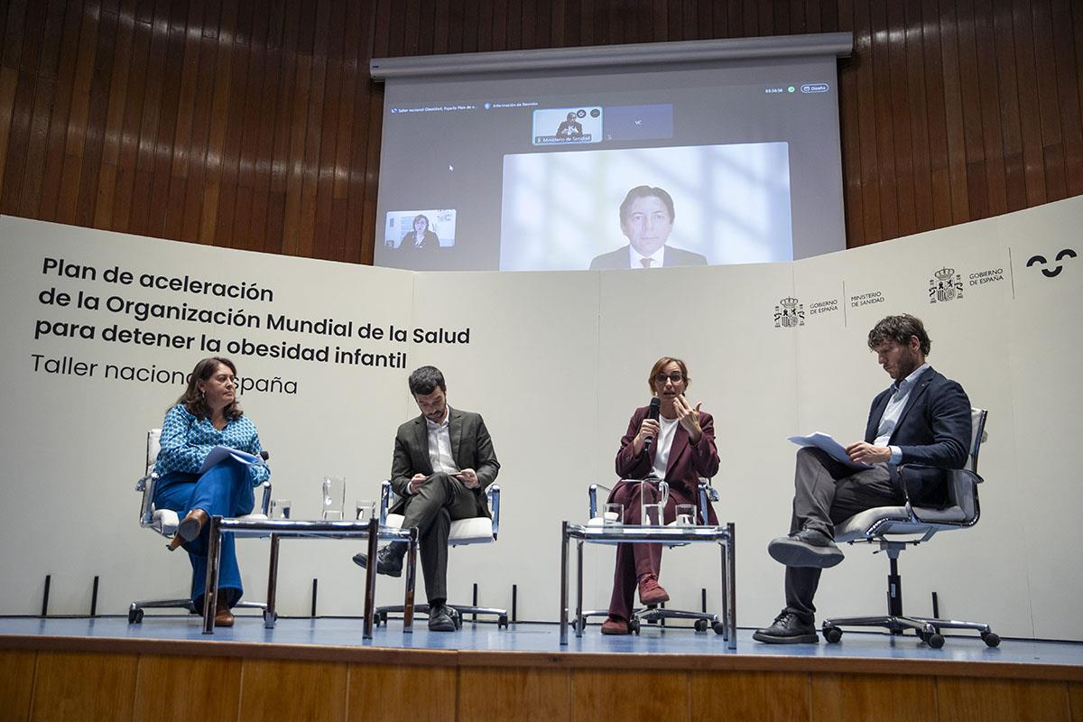La ministra en su intervención