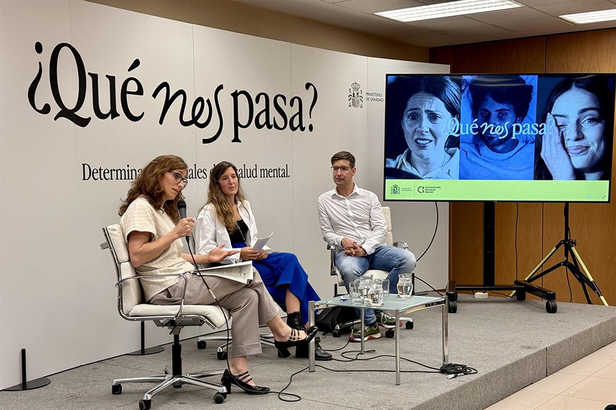 La ministra en el evento