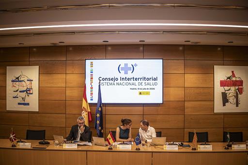 La ministra de Sanidad, Mónica García. 