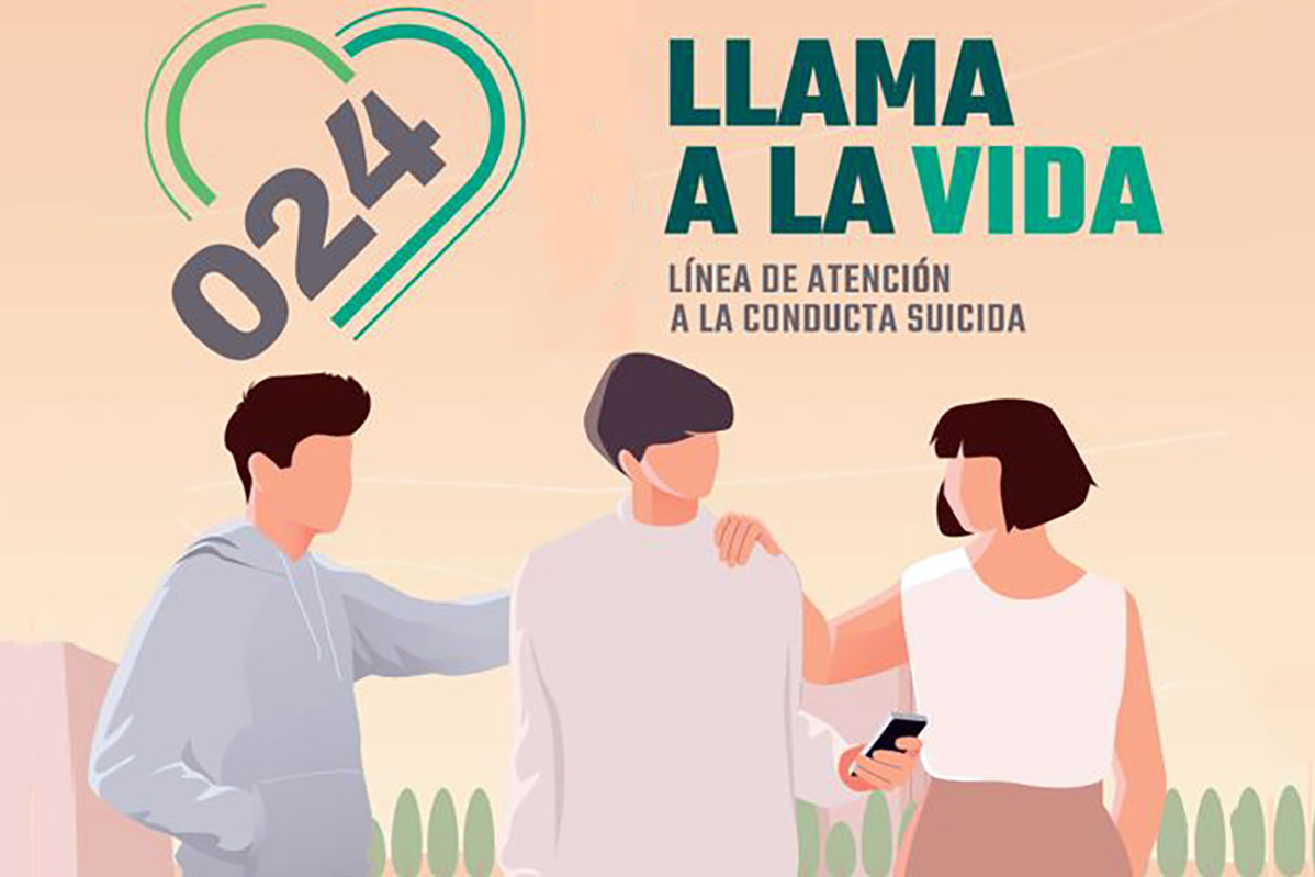 Imagen del artículo La Línea 024 para la atención a la conducta suicida ha recibido más de 260.000 llamadas en dos años