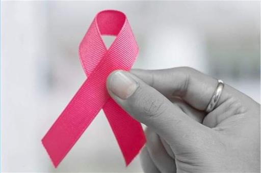 19/10/2022. World Breast Cancer Day on 19 October. The pink ribbon is the symbol of the World Breast Cancer Day