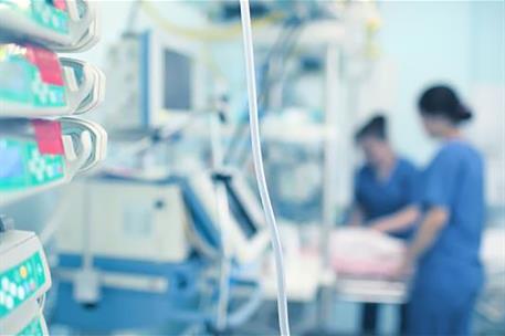 Trasplante de órganos en un hospital 