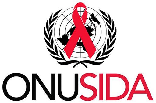 Logo de ONUSIDA