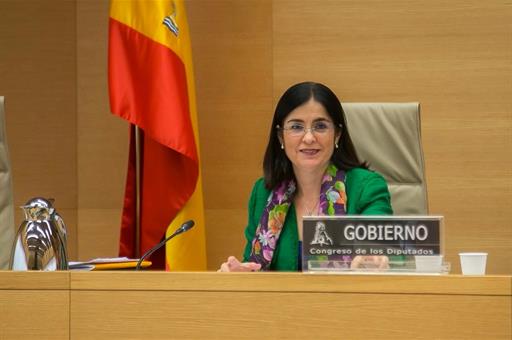 Carolina Darias durante su intervención