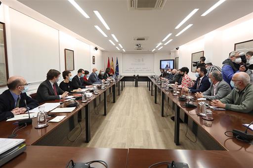 La ministra Isabel Rodríguez copreside la Junta de Transferencias Administración del Estado-Comunidad Foral de Navarra