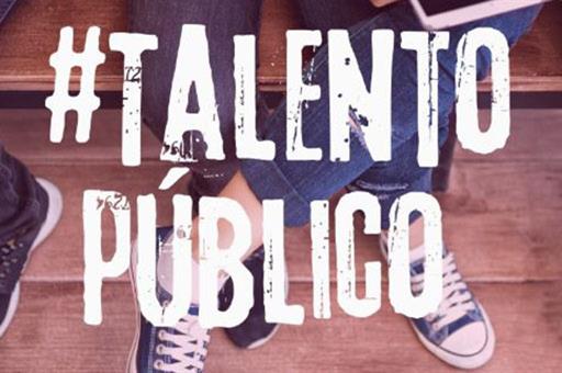 Cartel de #TalentoPúblico