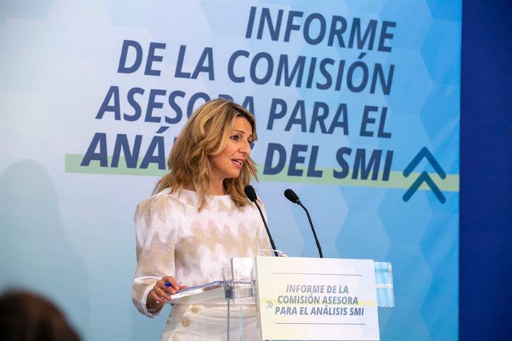 Yolanda Díaz durante su intervención Yolanda Díaz durante su intervención