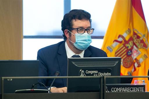 Joaquín Rey durante su intervención