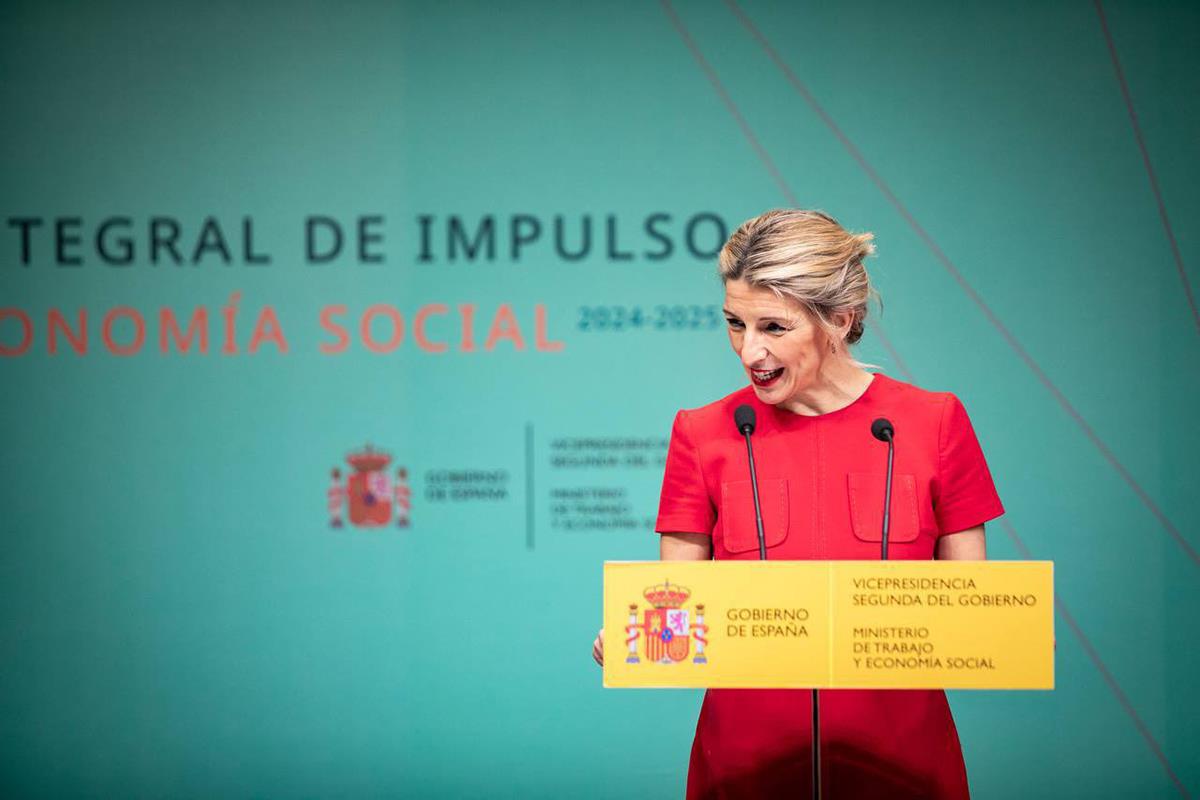 Imagen del artículo Yolanda Díaz propone Valencia como capital de la Economía Social 2024