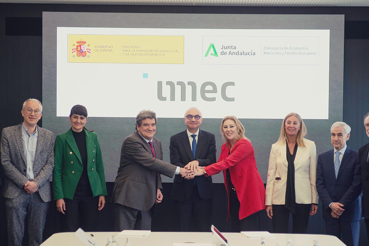 Imagen del artículo El Gobierno, la Junta de Andalucía e IMEC firman un Memorándum de Entendimiento para poner en marcha un centro de innovación de chips de obleas de 300 milímetros
