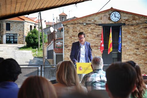 El ministro en el evento