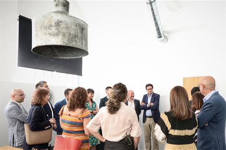 El ministro en el evento