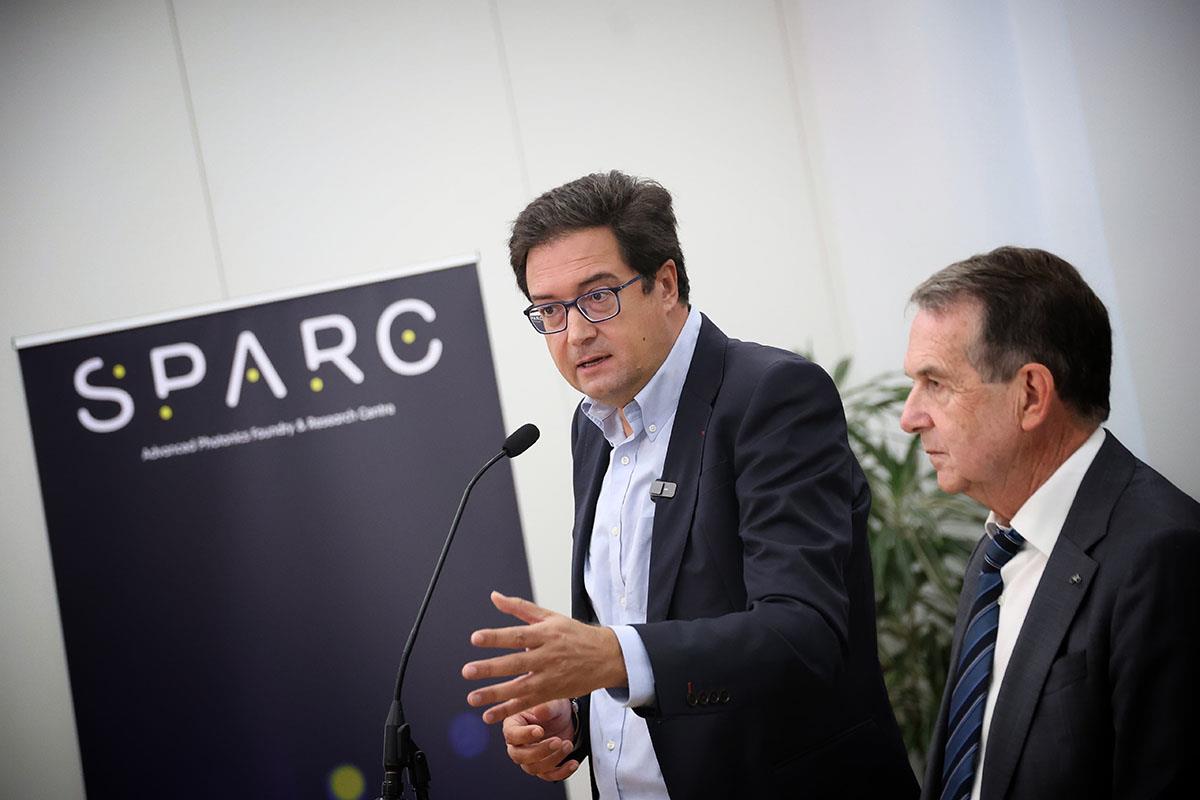 El ministro para la Transformación Digital y de la Función Pública, Óscar López., en Vigo (Pontevedra)