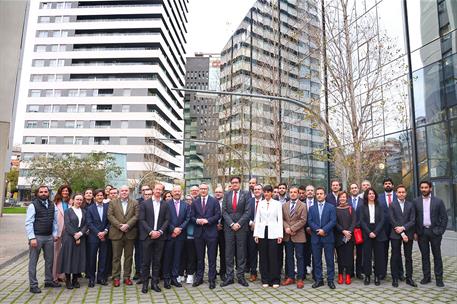 Foto de familia del acto