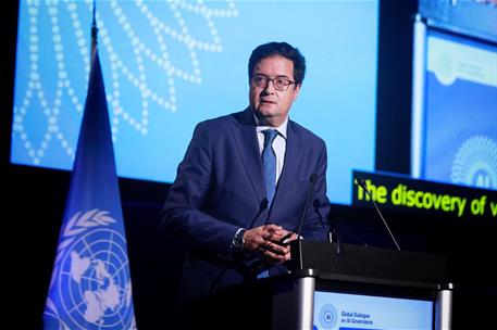 Intervención del ministro Óscar López, en la reunión del Diálogo Global de las Naciones Unidas