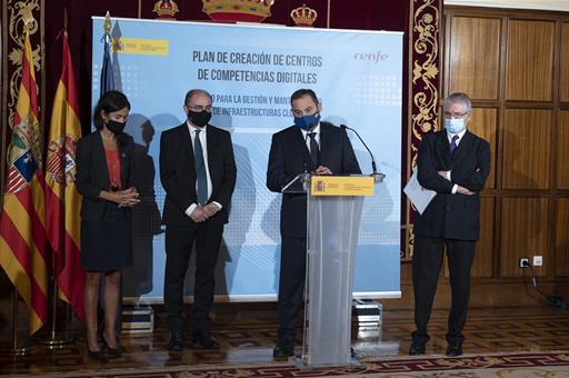 Presentación del Plan por el ministro José Luis Ábalos