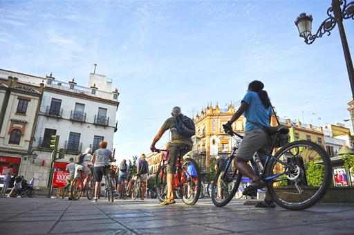 Grupo de ciclistas