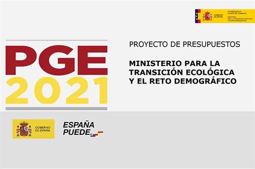 Portada del Proyecto de presupuestos