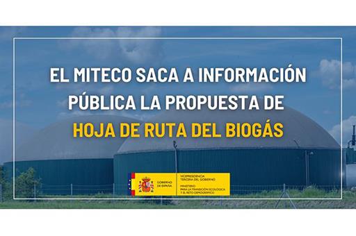Anuncio de información pública la propuesta de Hoja de Ruta del Biogás