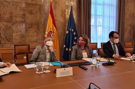 La vicepresidenta tercera del Gobierno, Teresa Ribera, ha presidido la Conferencia Sectorial de Medio Ambiente