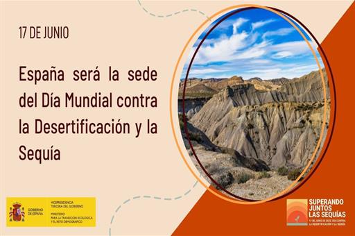España será la sede del Día Mundial contra la Desertificación y la Sequía