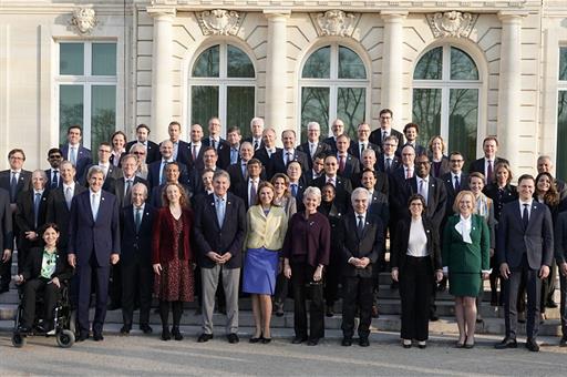 Foto de familia de la reunión Ministerial de la Agencia Internacional de la Energía