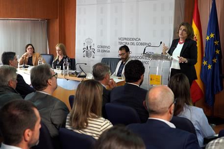Teresa Ribera presenta los avances del Marco de Actuaciones Prioritarias del Mar Menor