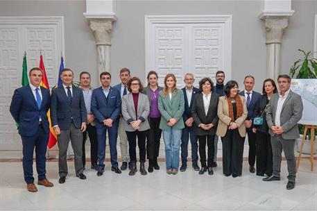 La ministra en la foto de familia