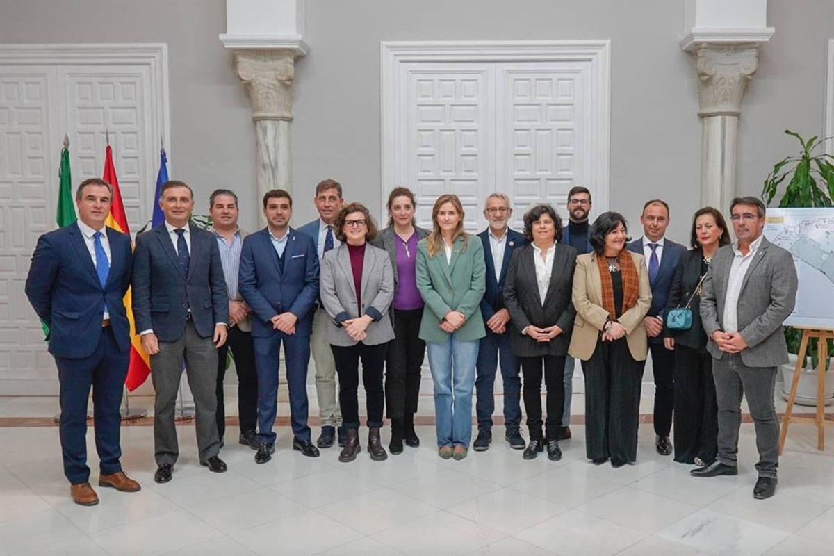 La ministra en la foto de familia
