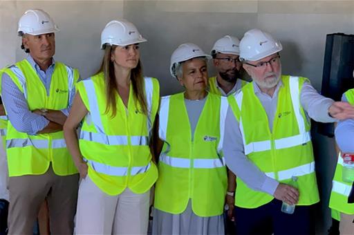La ministra para la Transición Ecológica y el Reto Demográfico, Sara Aagesen, visita la BRIF de Cuenca
