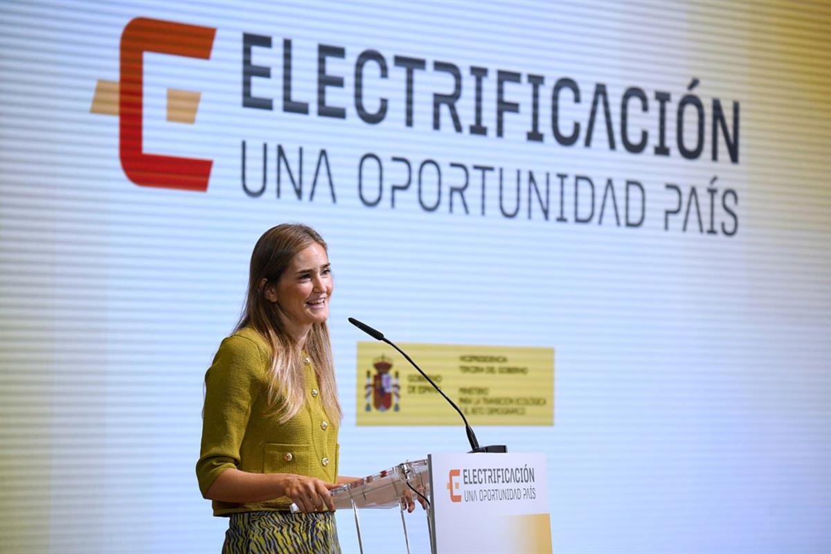 La vicepresidenta Sara Aagesen presenta las líneas generales de la Propuesta de planificación eléctrica 2030