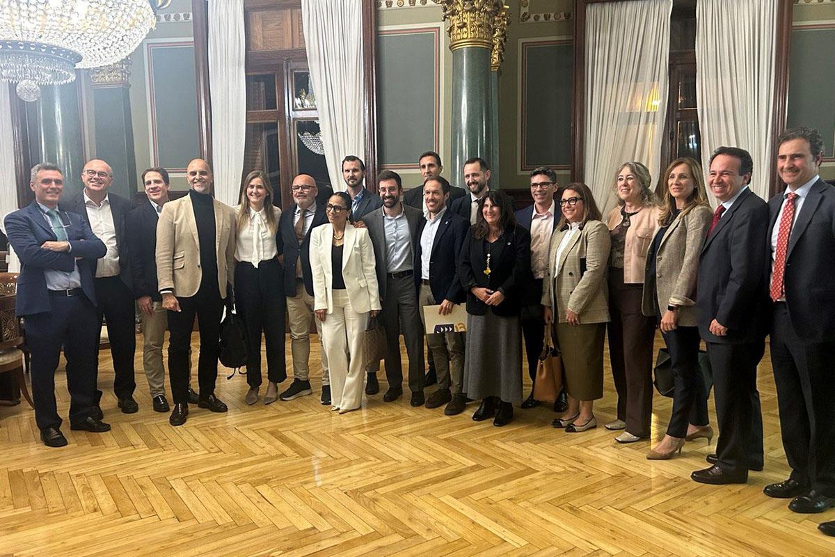 La ministra Sara Aagesen, en el evento.