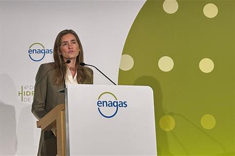 La vicepresidenta tercera del Gobierno y ministra para la Transición Ecológica y el Reto Demográfico, Sara Aagesen