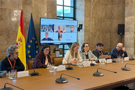 Reunión entre la vicepresidenta del Gobierno y ministra para la Transición Ecológica y la organización Euro-Toques España