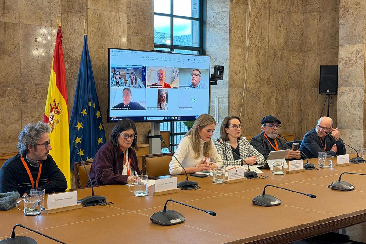 Reunión entre la vicepresidenta del Gobierno y ministra para la Transición Ecológica y la organización Euro-Toques España