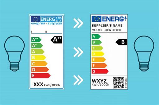 Nuevo etiquetado energético para fuentes de iluminación