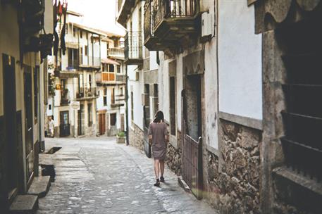 Mujer en municipio rural