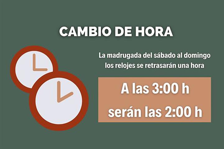 When will the clocks in Spain change Winter to Summer Time?