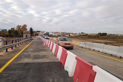 Reapertura de la la N-322 en El Pontón de Requena