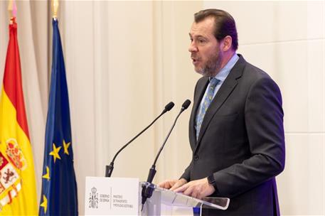 El ministro durante su intervención