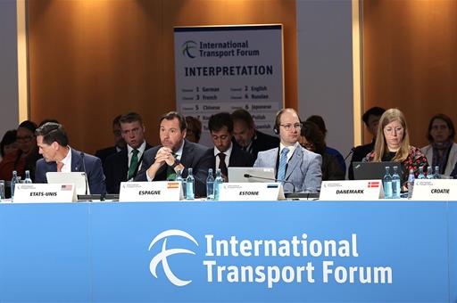 7/05/2026. International Transport Forum. The Minister for Transport and Sustainable Mobility, Óscar Puente, at the International Transport Forum