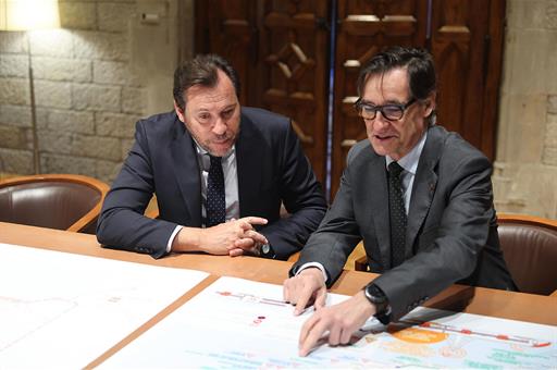 Reunión Óscar Puente y Salvador Illa