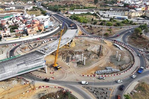 Obras del acceso Sur al Puerto Bahía de Algeciras