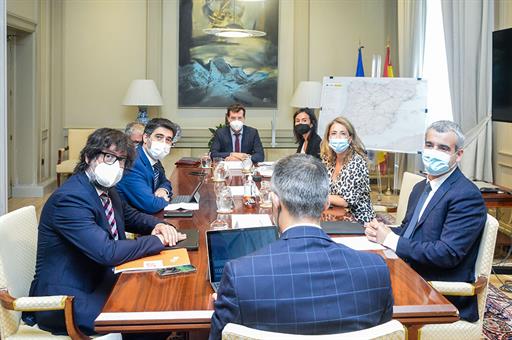Reunión entre el Gobierno y la Generalitat