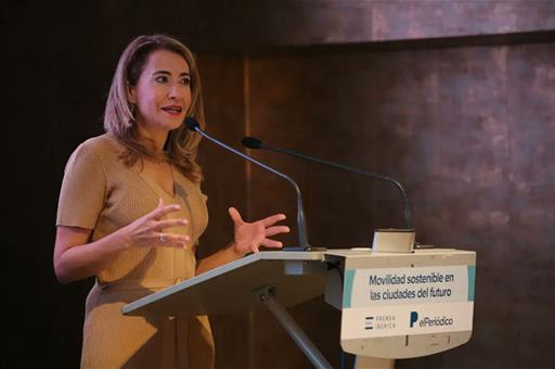 La ministra Raquel Sánchez