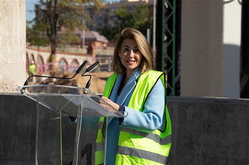 La ministra de Transportes, Movilidad y Agenda Urbana, Raquel Sánchez
