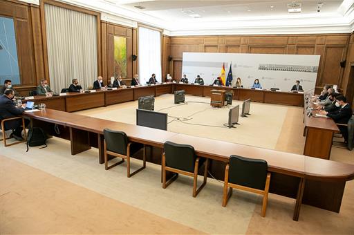 Reunión de la ministra Raquel Sánchez con el Comité Nacional de Transporte por Carretera (CNTC)