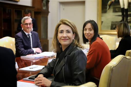 La ministra de Transportes, Movilidad y Agenda Urbana, Raquel Sánchez