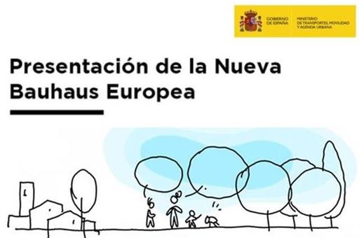 Cartel de presentación de la Nueva Bauhaus Europea